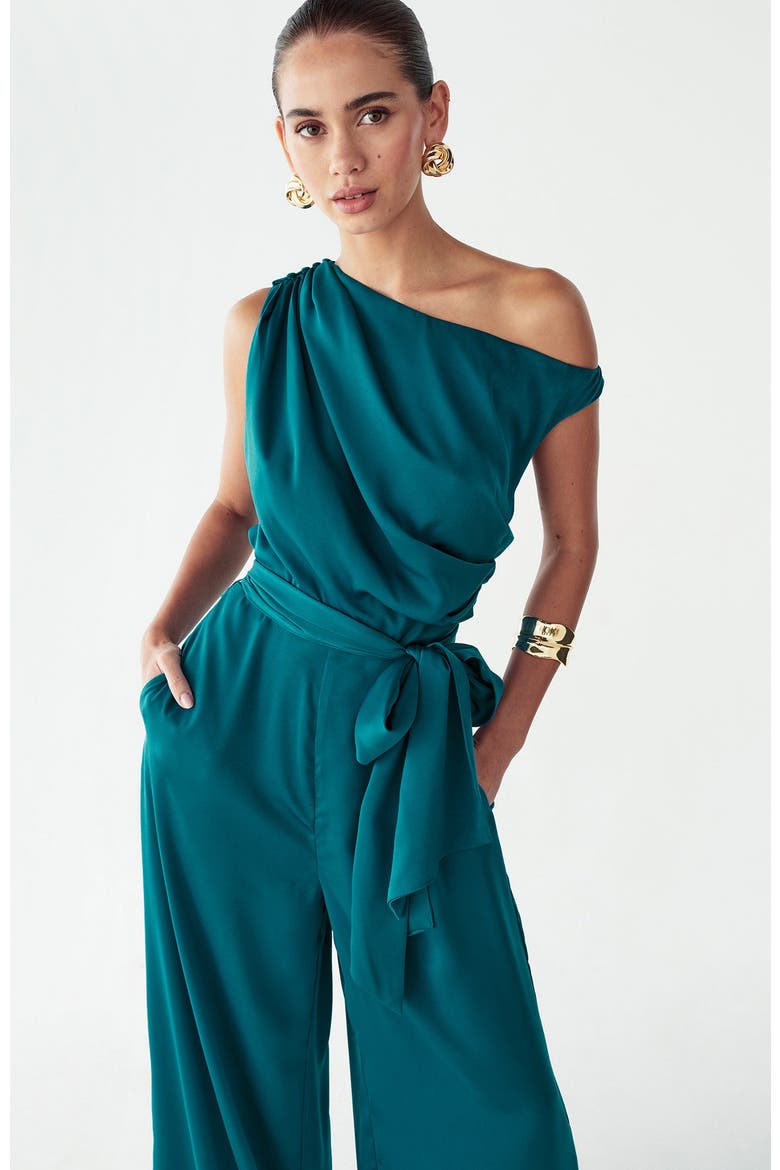 Sky Jumpsuit, Alternate, color, Peacock Blue