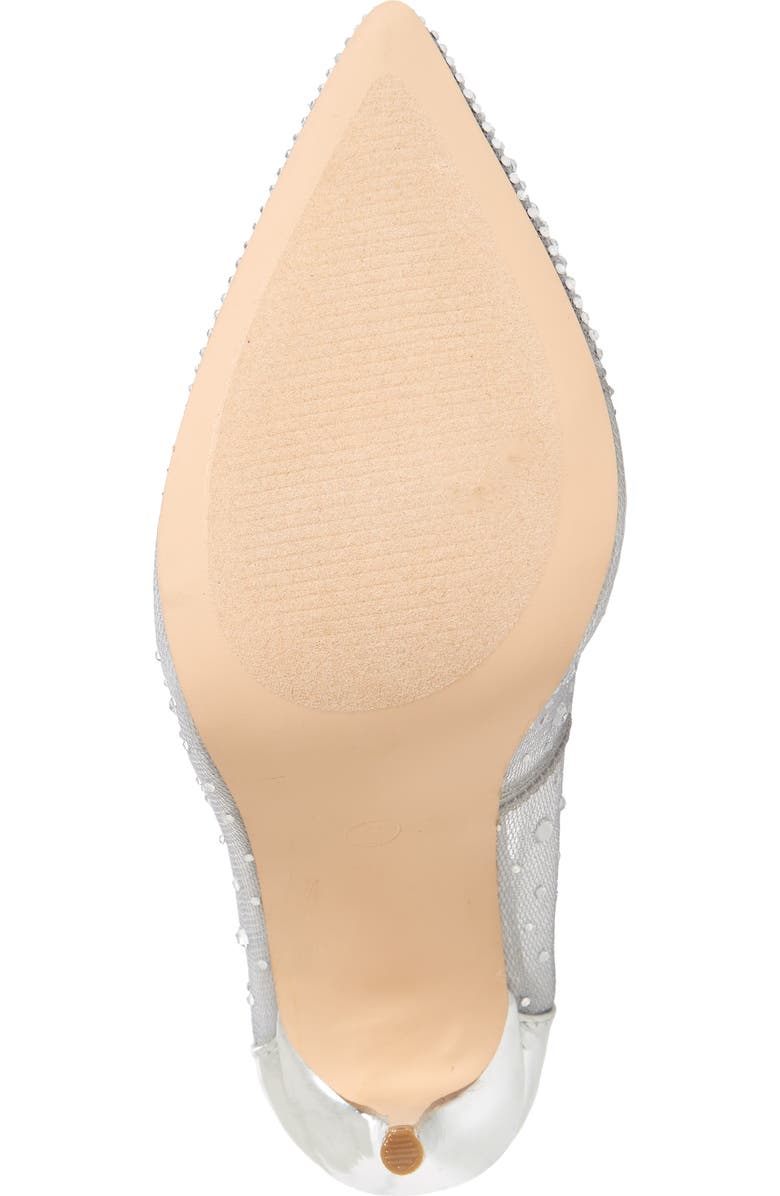 Lauren Lorraine Janna Embellished Illusion Pump, Alternate, color,