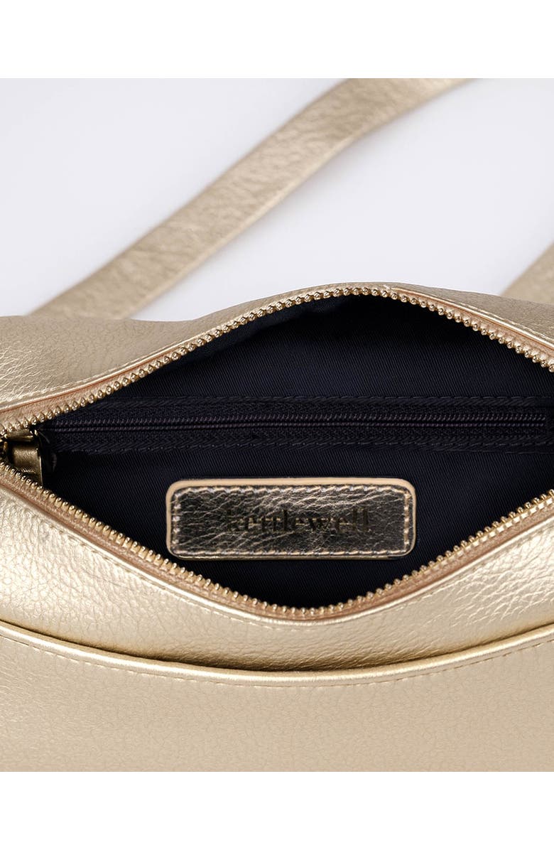 Kettlewell Cross Body Bag, Alternate, color, Pale Gold Metallic