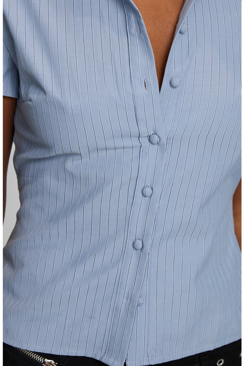 Lift Off Button-Up Shirt, Alternate, color, BLUE