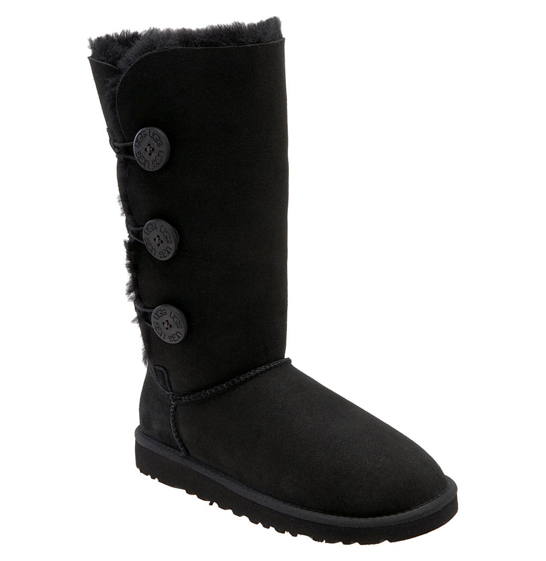 'Bailey Button Triplet' Boot, Main, color, BLACK