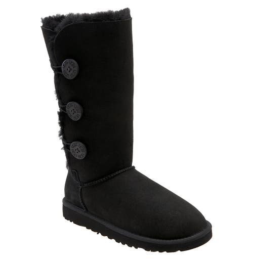 Ugg(r) 'bailey Button Triplet' Boot In Black
