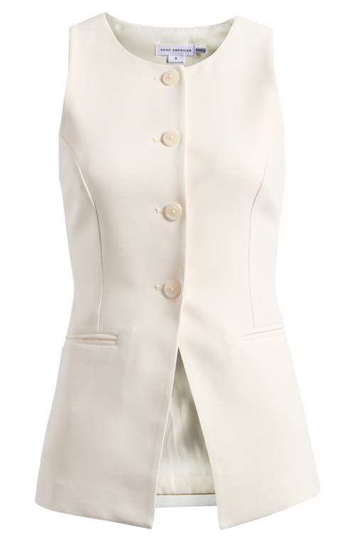 GOOD AMERICAN GOOD AMERICAN SCULPTED SUIT VEST