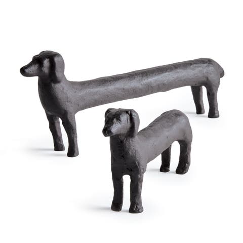 Connley Dogs Sculptures Decorative Objects Set of 2