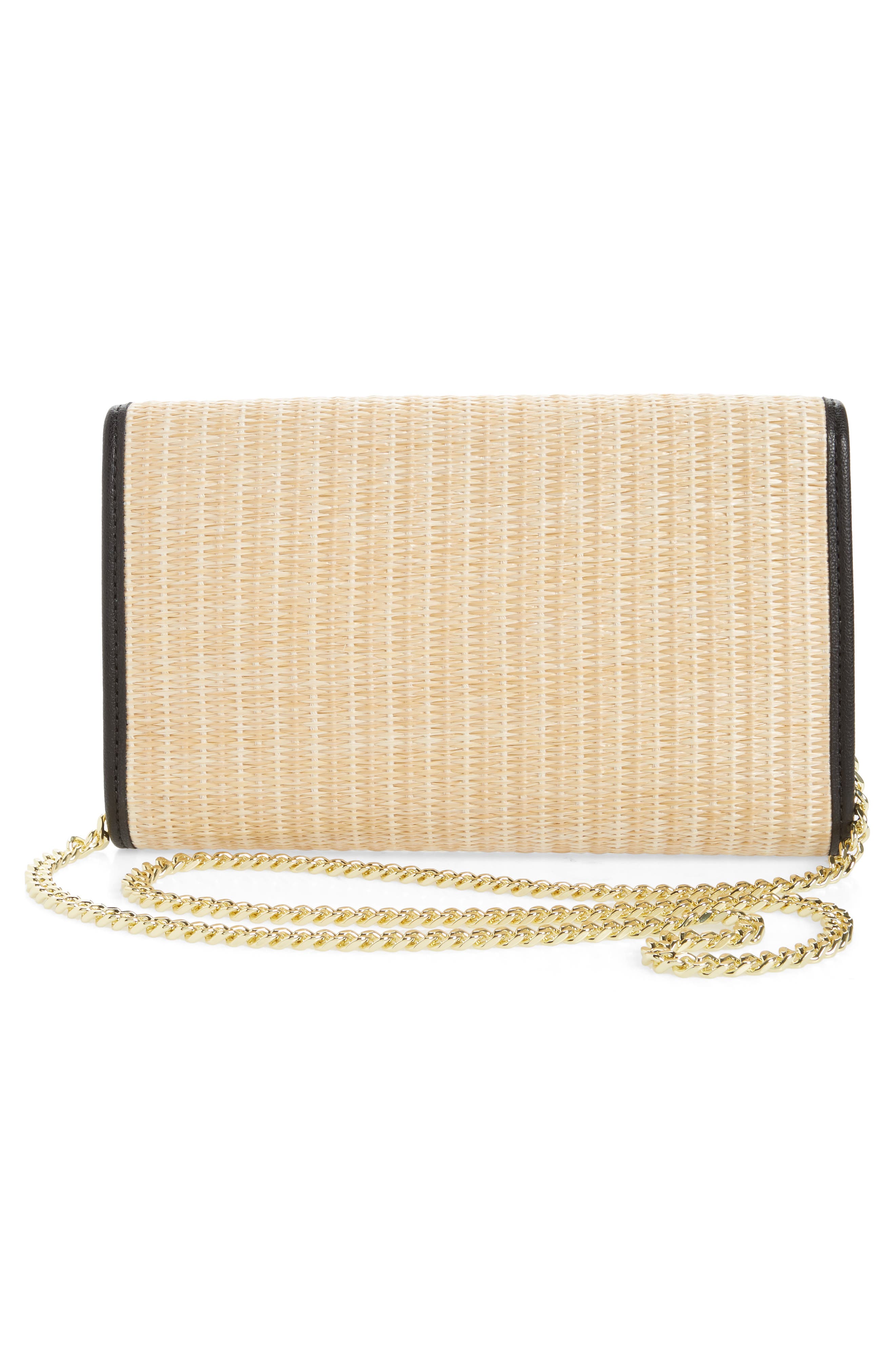 Ted Baker London Arthea Woven Clutch, Alternate, color, 