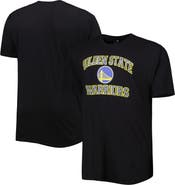 PROFILE Men's Black Golden State Warriors Big & Tall Heart & Soul T-Shirt