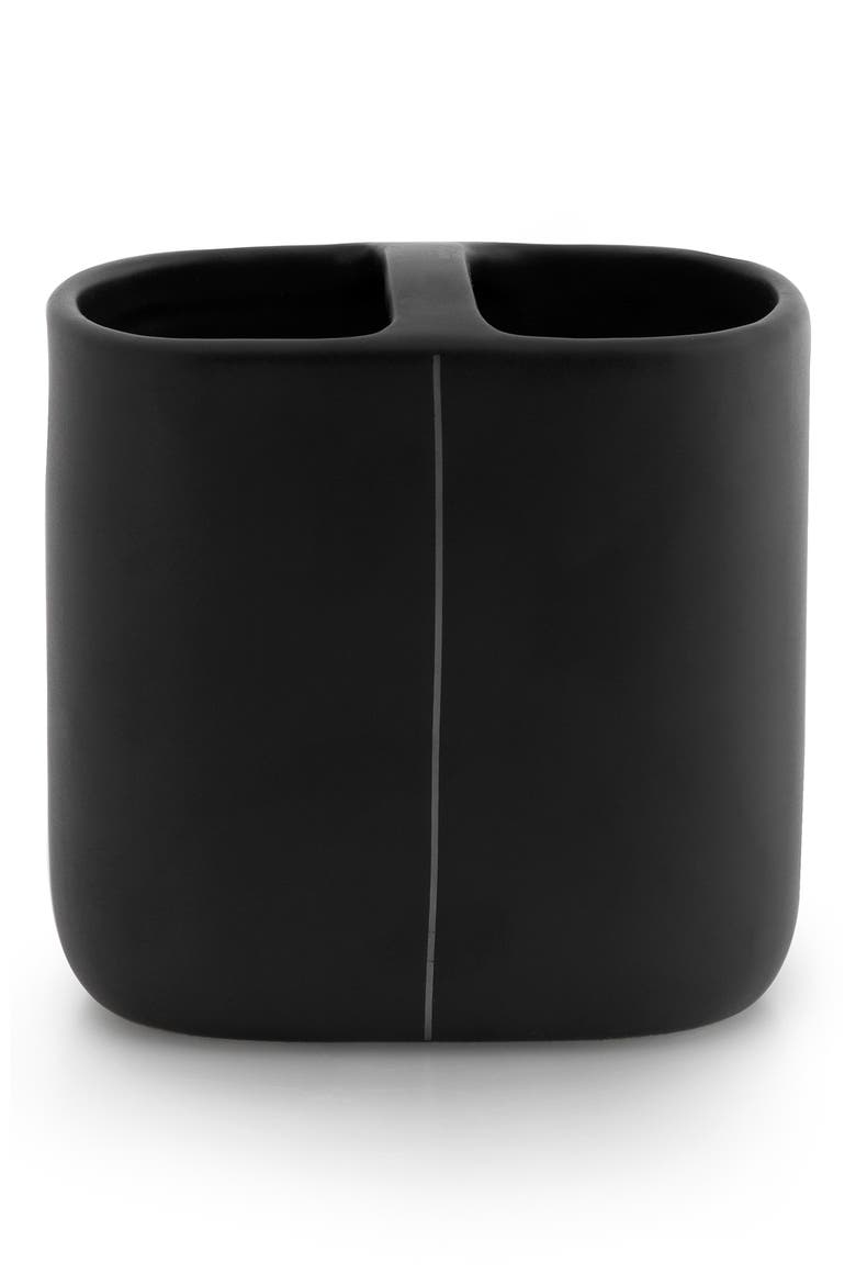 Nero Toothbrush Holder, Main, color, BLACK