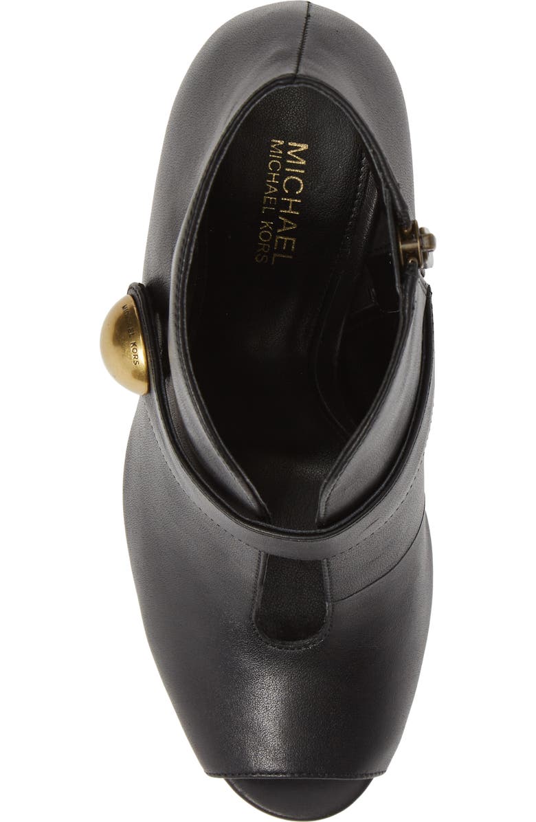 MICHAEL Michael Kors Agnes Open Toe Bootie, Alternate, color,