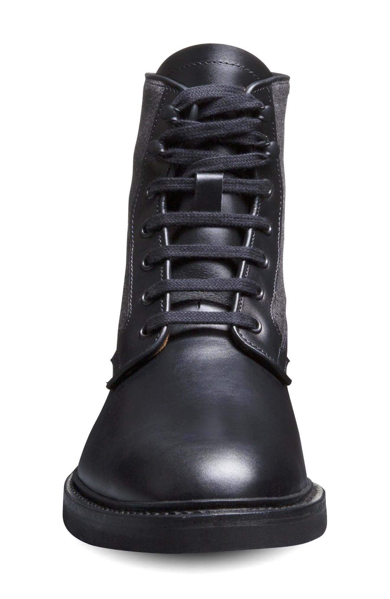 Allen Edmonds Dain Combat Boot, Alternate, color, Black