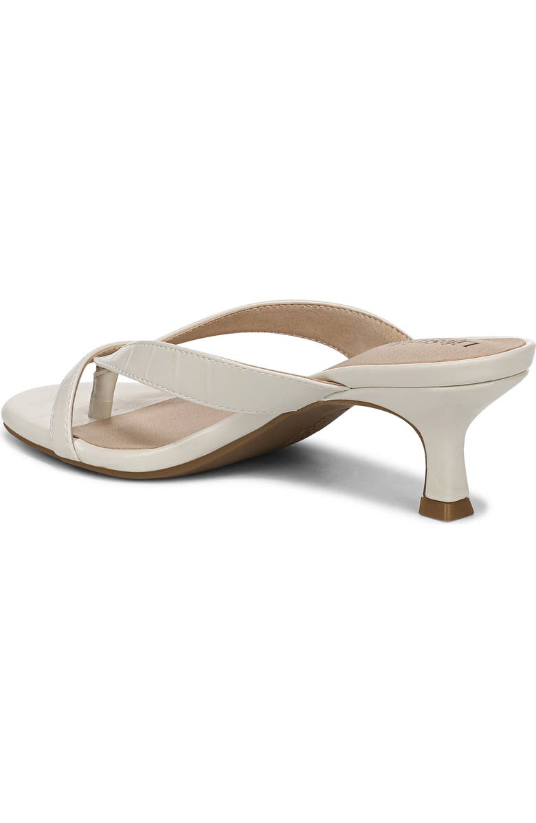 LifeStride Navine Kitten Heel Flip Flop, Alternate, color, Bone