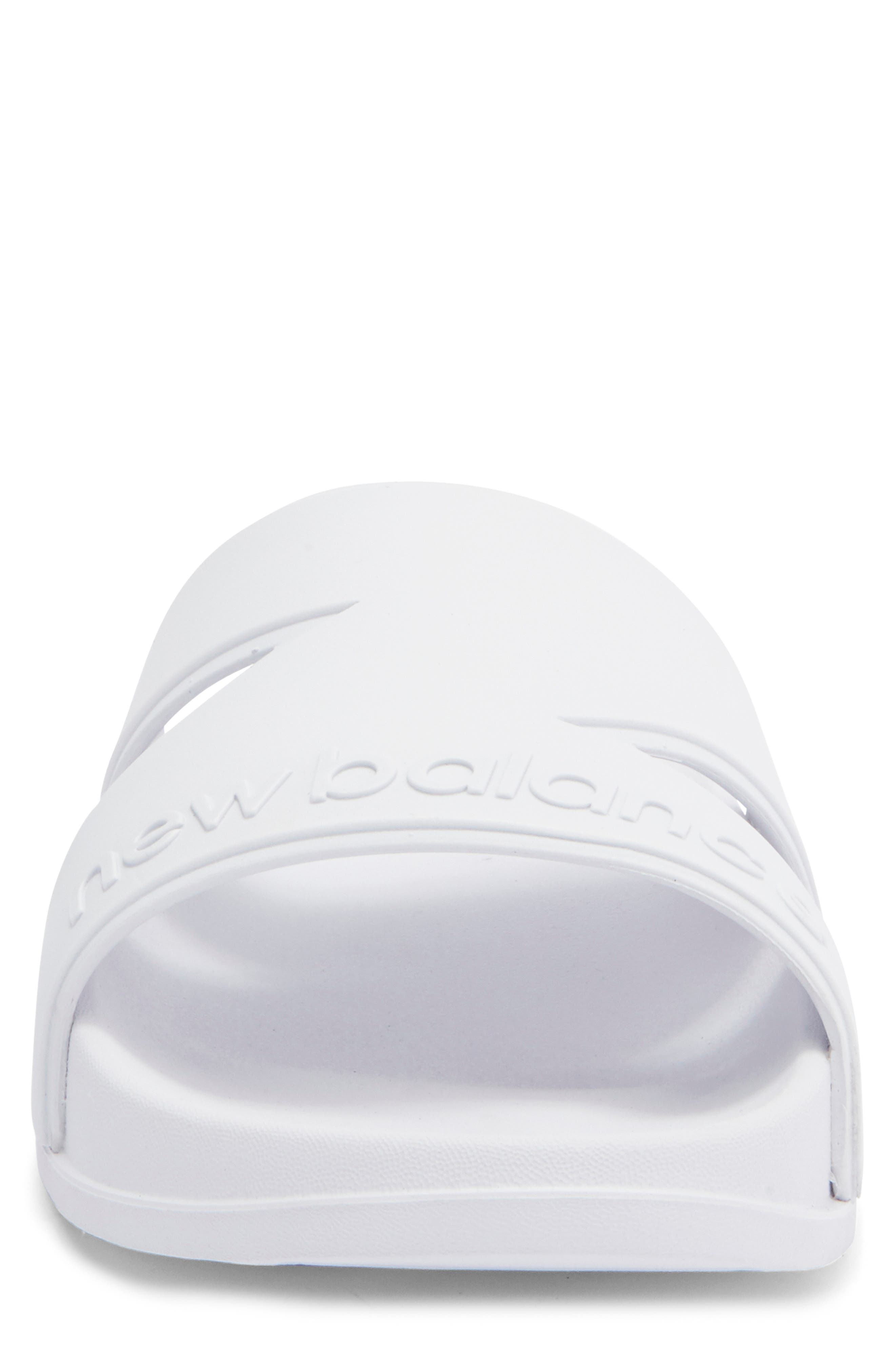 New Balance 20s Slide Sandal, Alternate, color, White