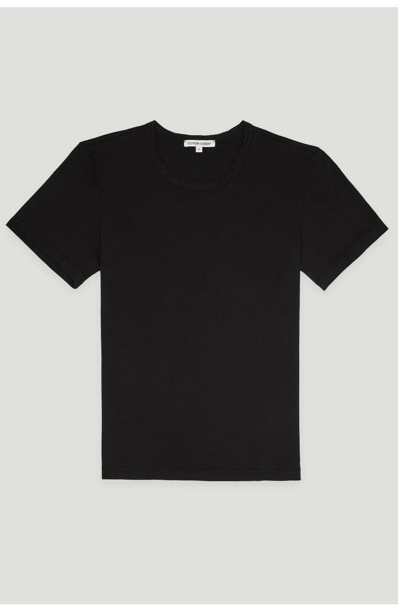 COTTON CITIZEN Standard Tee, Alternate, color, Jet Black