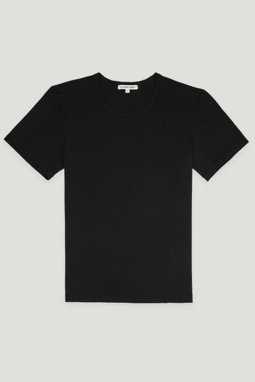 Cotton Citizen Standard Tee In Jet Black