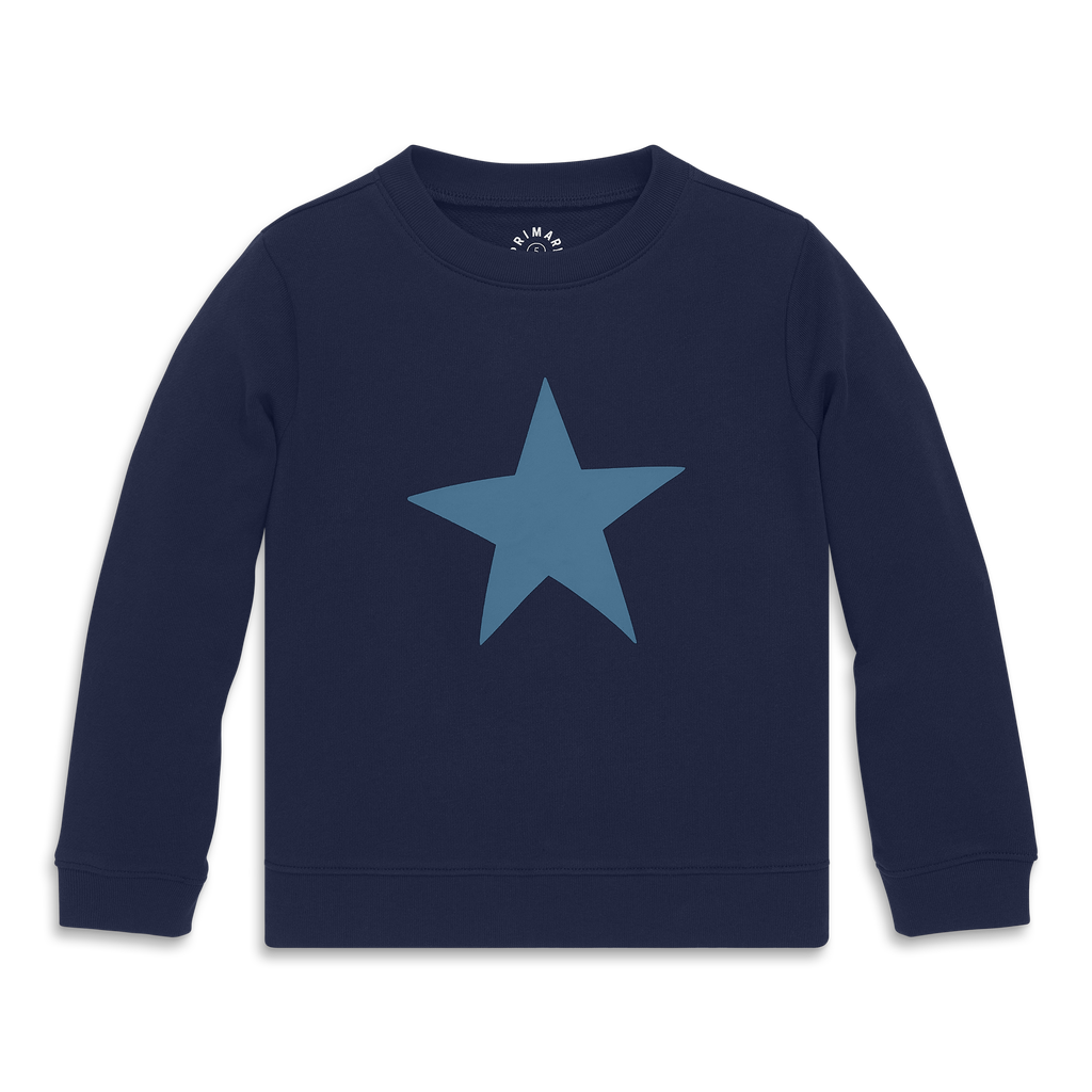 Primary Graphic Sweatshirt In Blue