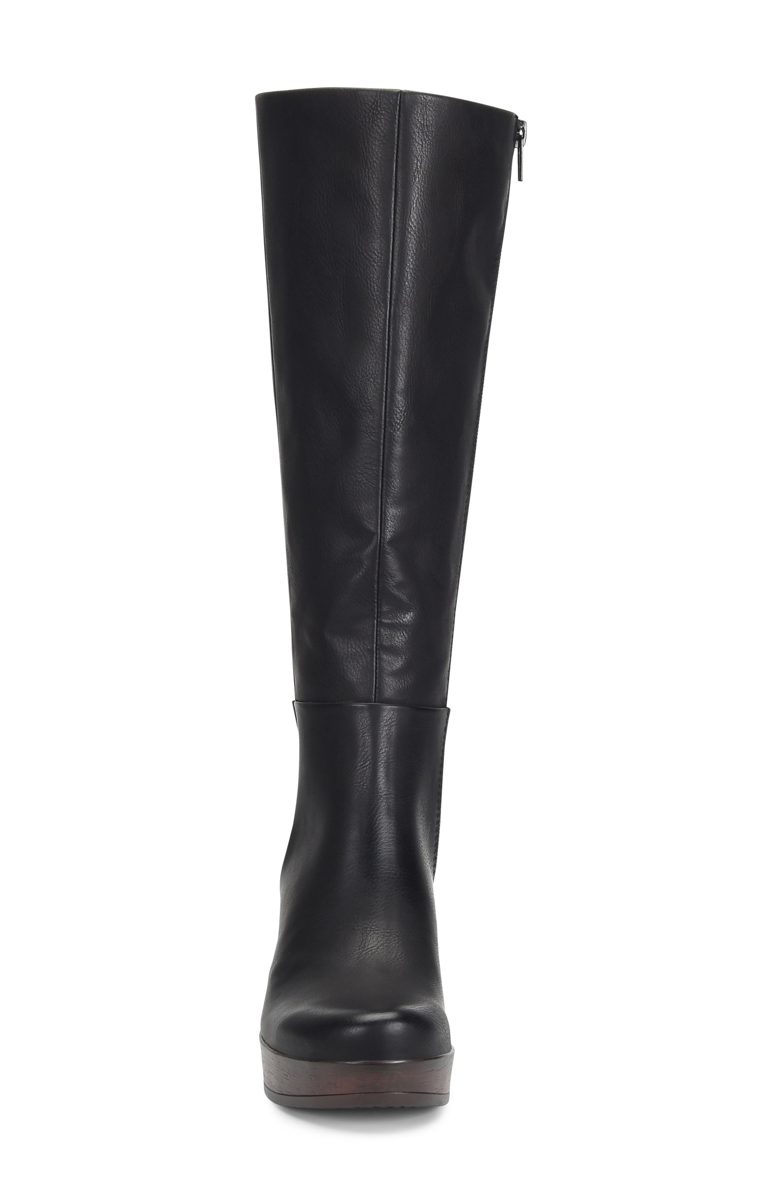 B O C BY BØRN Brogan Tall Platform Boot, Alternate, color, Black