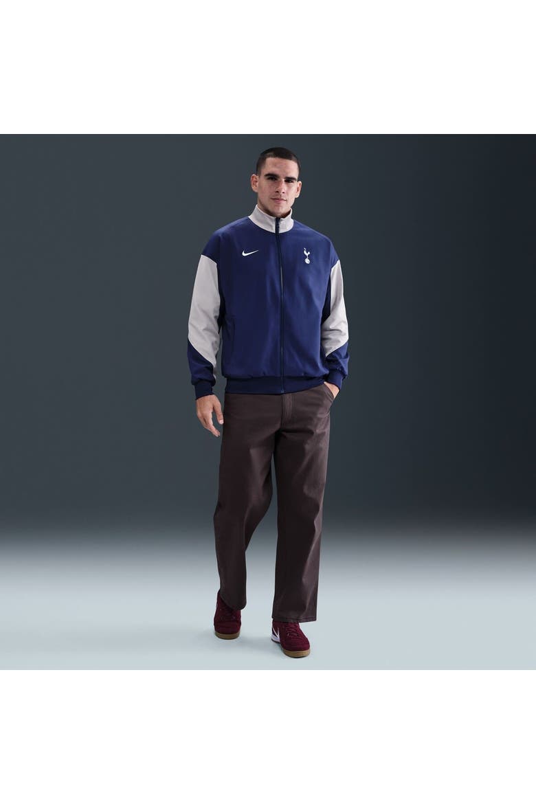 Men's Nike Blue Tottenham Hotspur 2025/26 Strike Anthem Full-Zip Jacket, Main, color, Blue