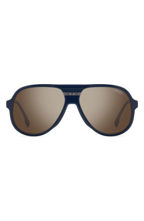 Sport 59mm Pilot Sunglasses