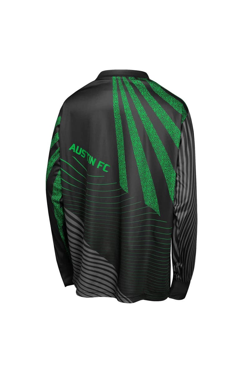 Outerstuff Youth Outerstuff Black Austin FC Nifty Netminder Long Sleeve T-Shirt, Alternate, color, 