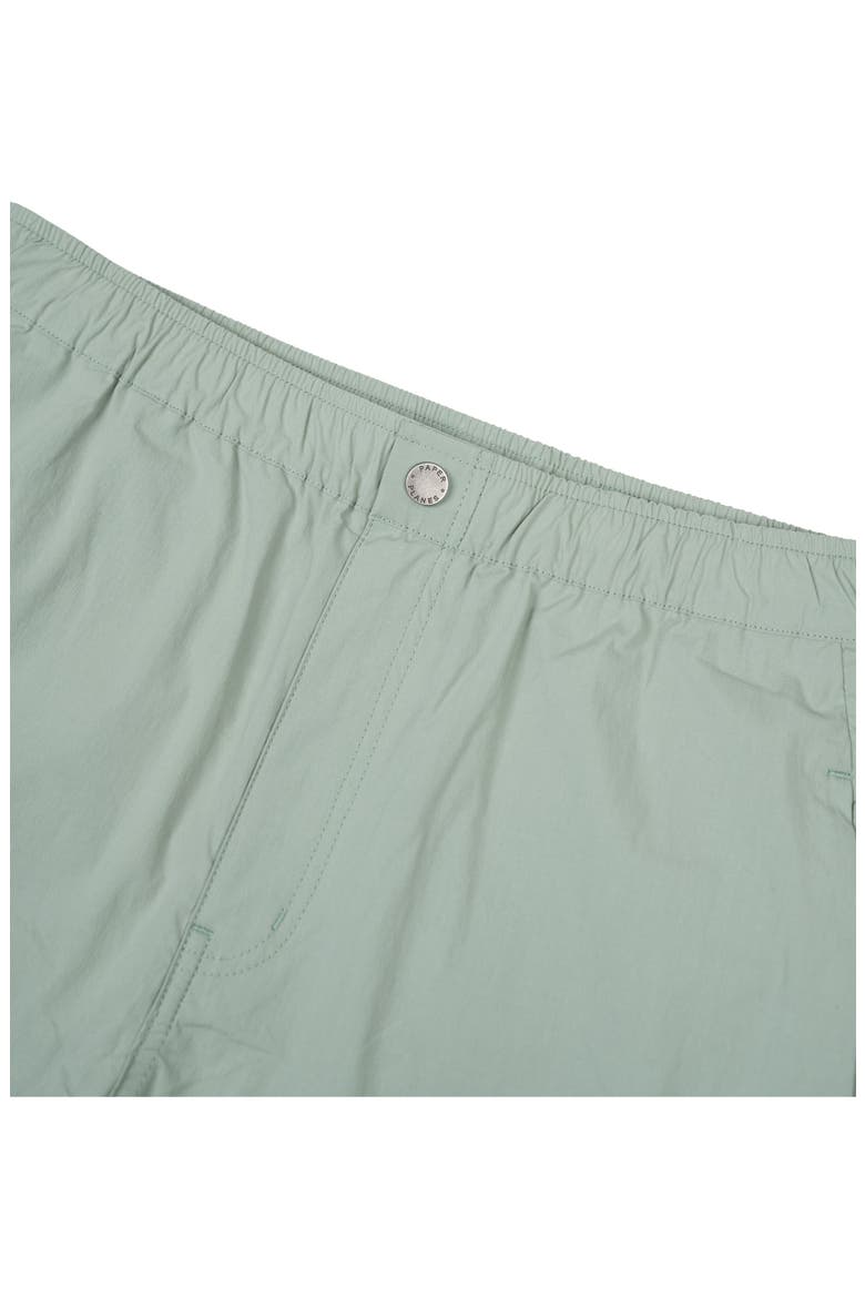 Cotton Blend Utility Shorts, Alternate, color, SAGE