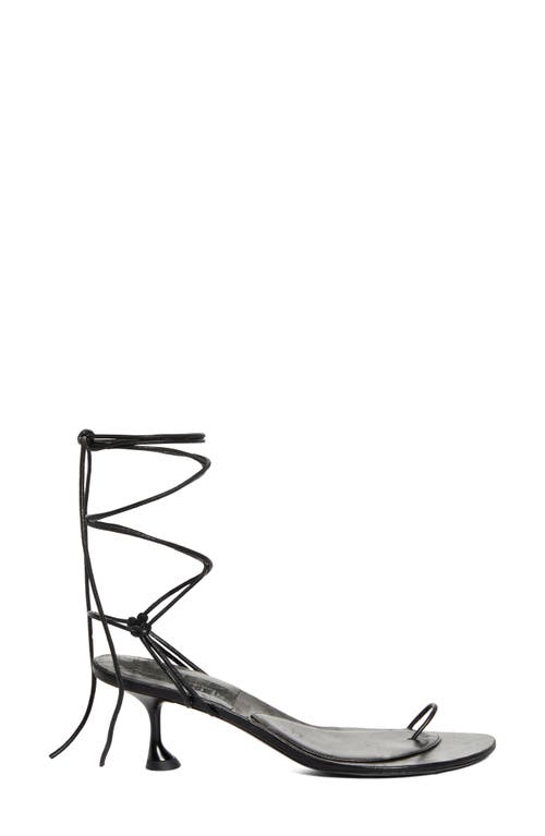 PROENZA SCHOULER PROENZA SCHOULER SLASH TIE KITTEN HEEL SANDAL 
