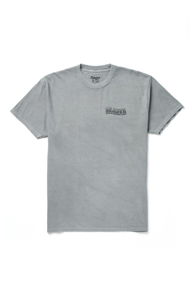 Seager Co Premium Reserve Graphic Cotton T-Shirt, Main, color, Pigment Grey