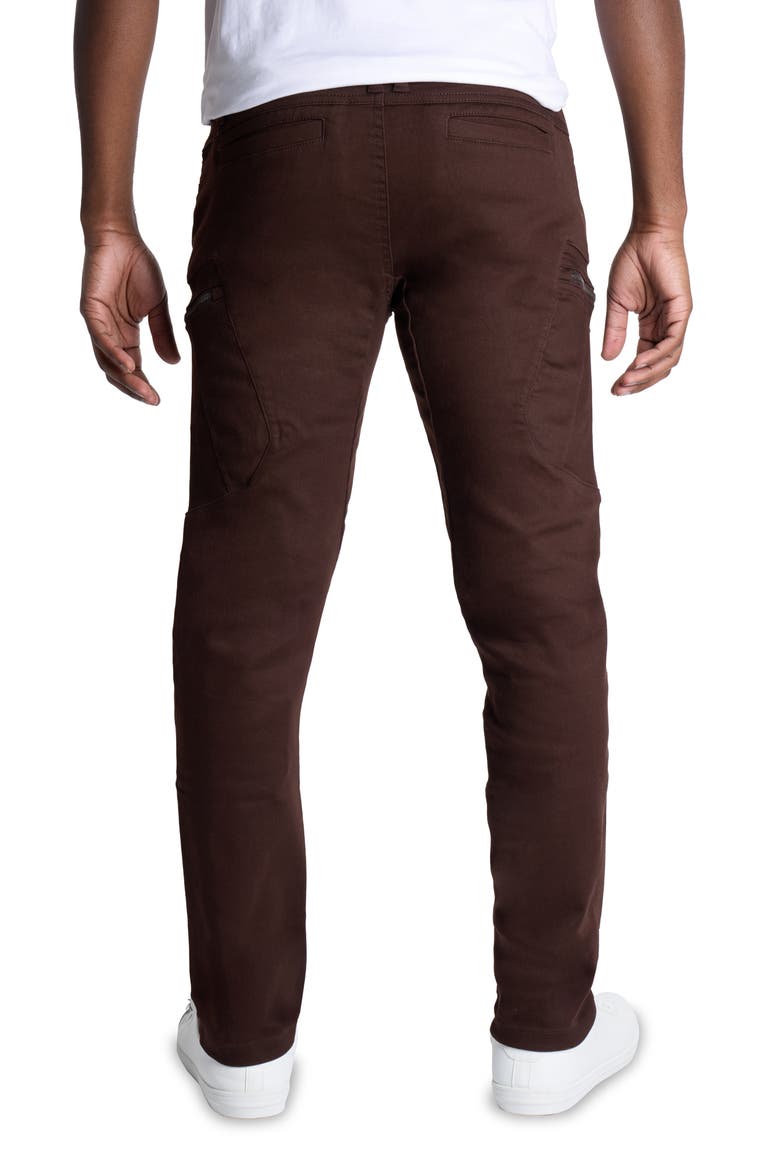 Slim Cargo Pants, Alternate, color, CHOCOLATE