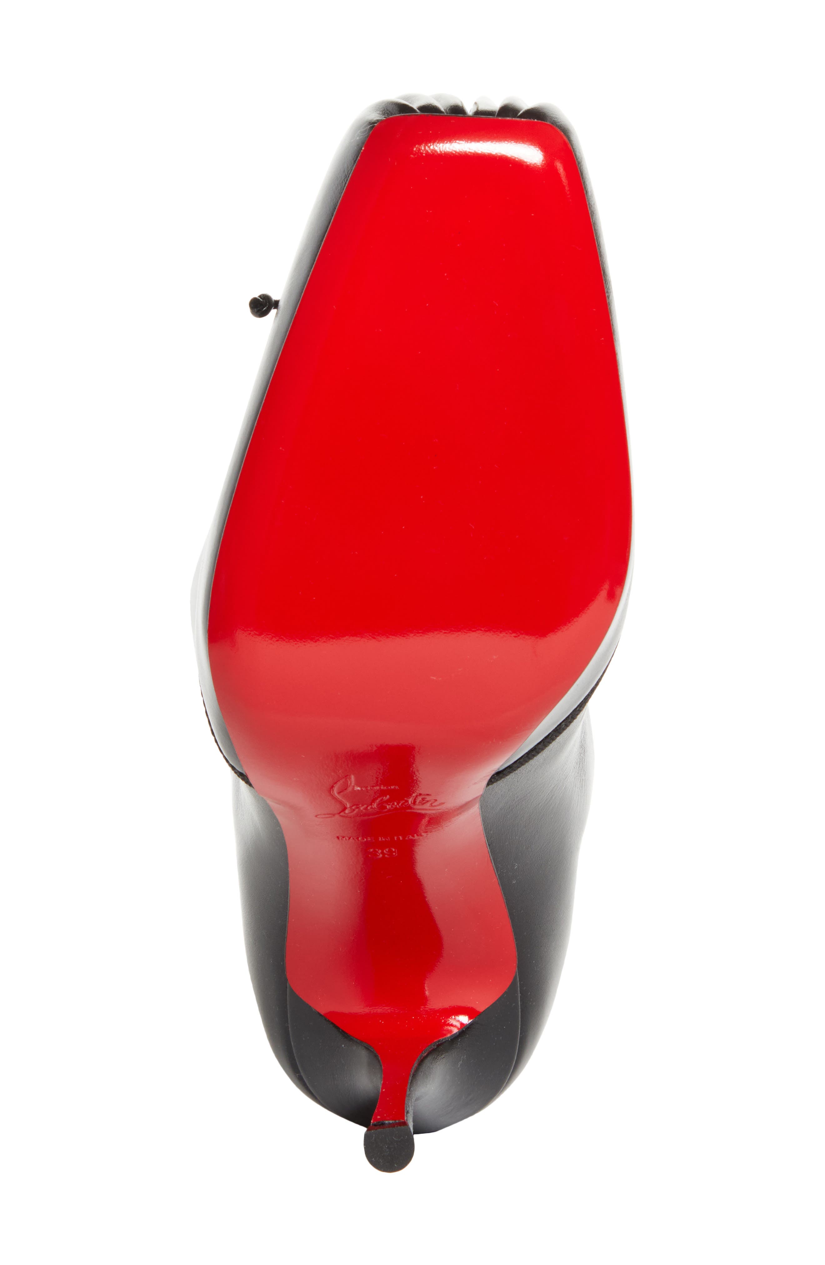 Christian Louboutin Cassia Knee High Boot, Alternate, color, Black