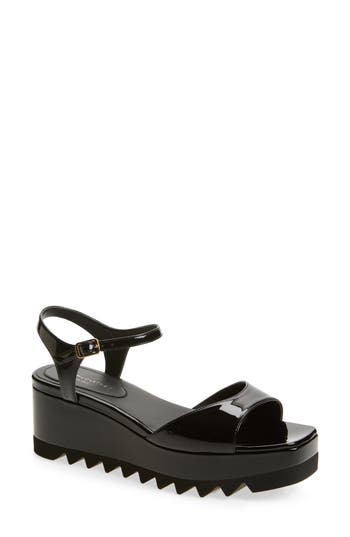 Stella Mccartney Elyse Platform Sandal In Black
