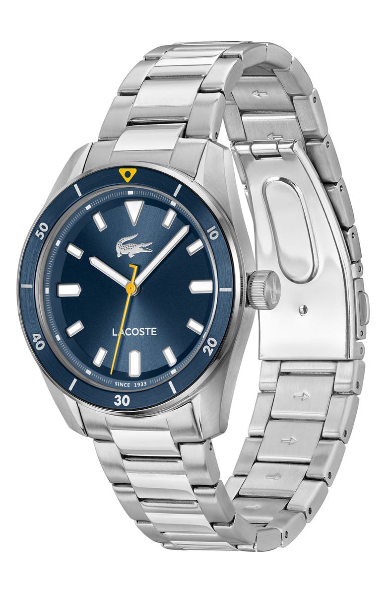 Lacoste Boston Bracelet Watch, 39mm, Alternate, color, Navy