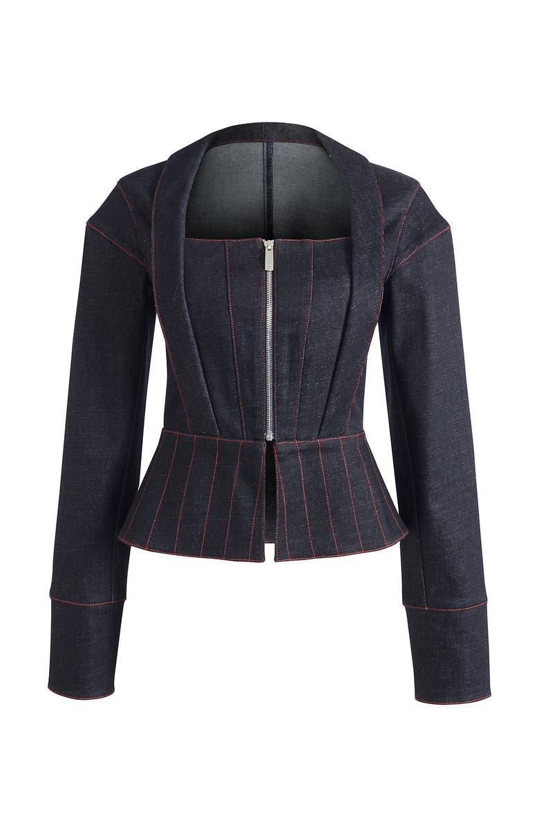 Jendue Davidson Corset Jacket, Main, color, Deep Blue
