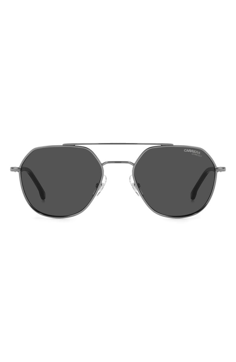 Carrera Eyewear 53mm Round Sunglasses, Main, color,