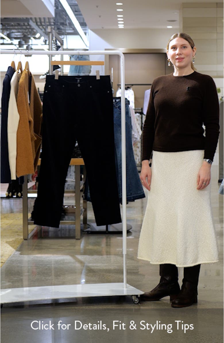 High Waist Slim Ankle Pants, sales video thumbnail