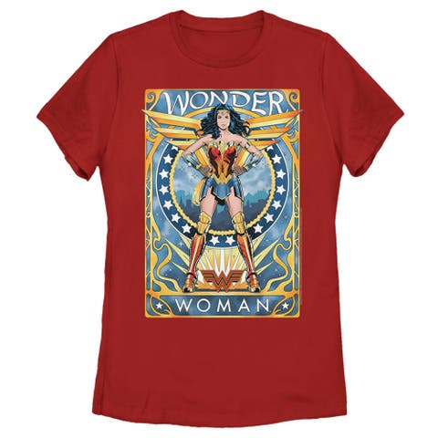 Women's Wonder Woman 1984 Trading Card  Graphic T-Shirt