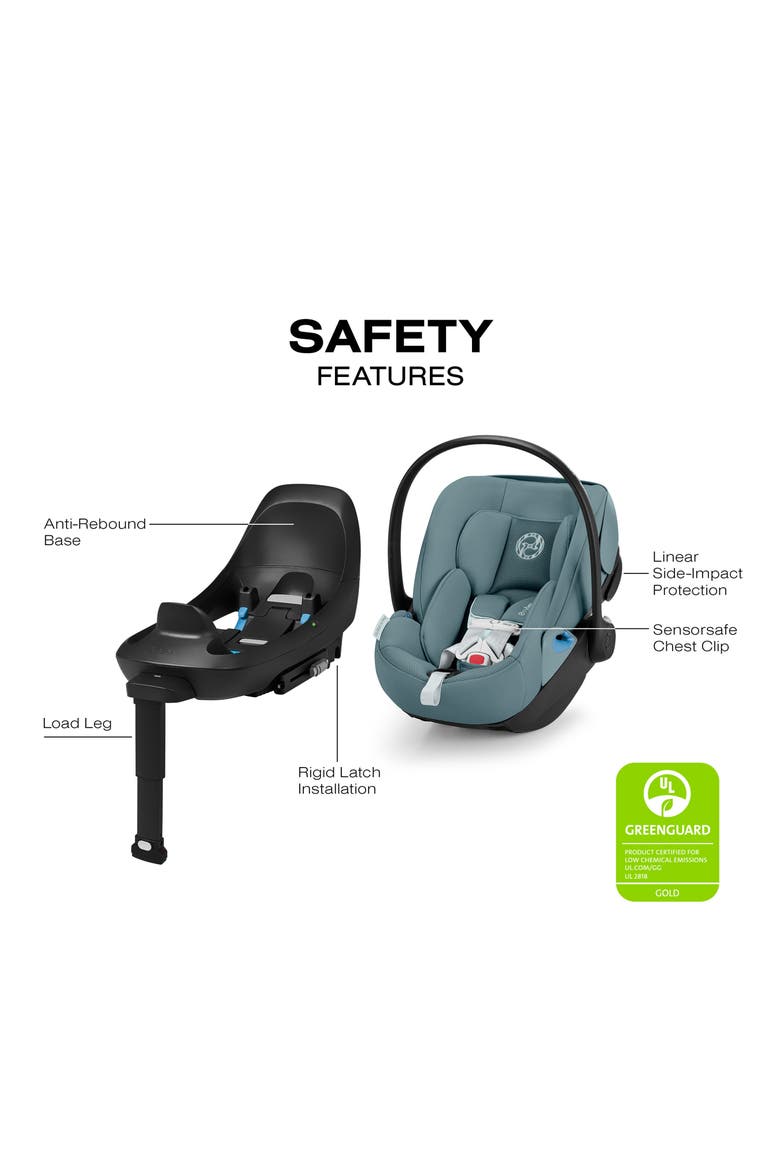 Gazelle S Stroller & Cloud G Pro Travel System, Alternate, color, STORMY BLUE