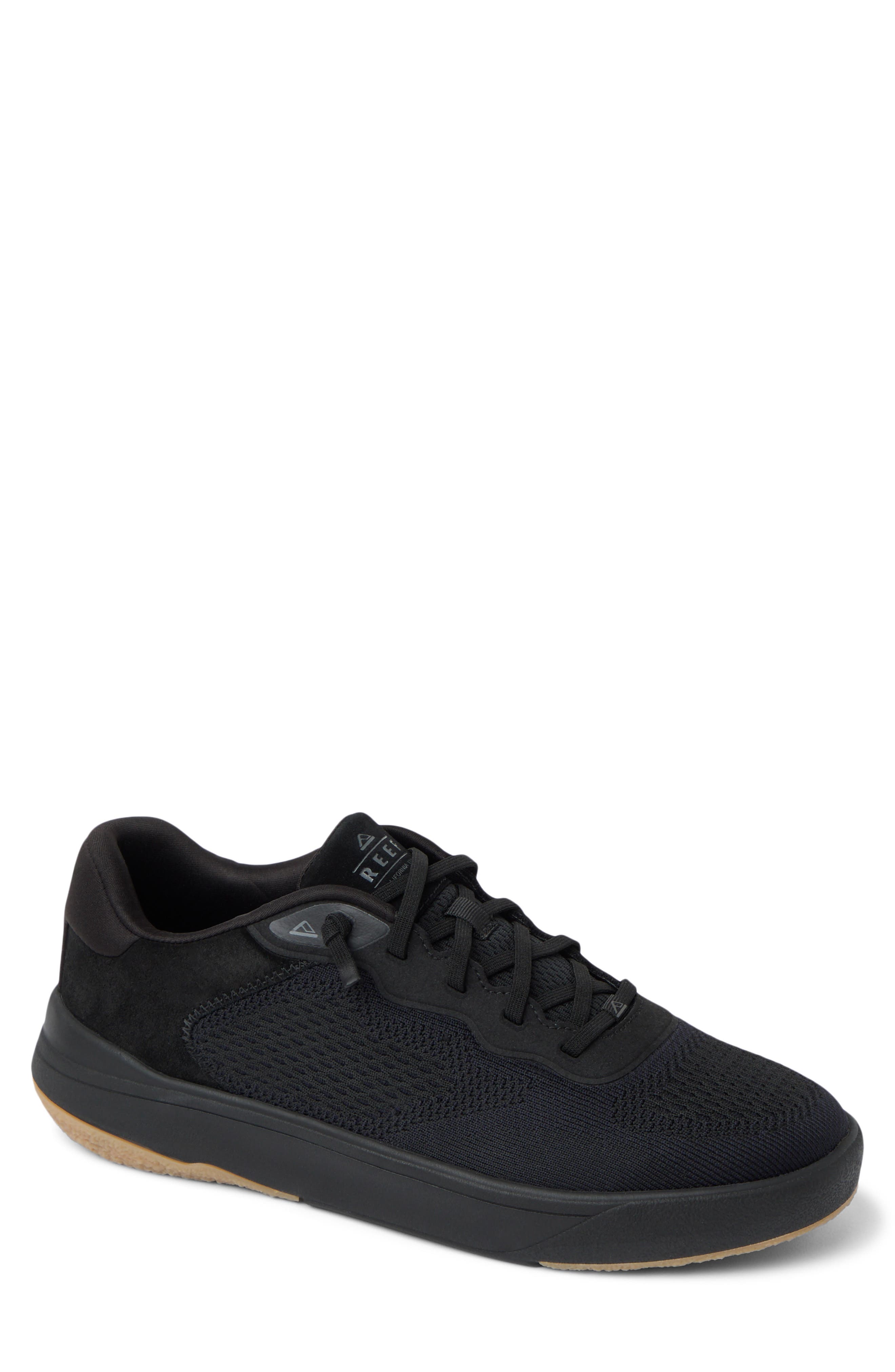Reef Shoreline Del Mar Sneaker, Main, color, Black