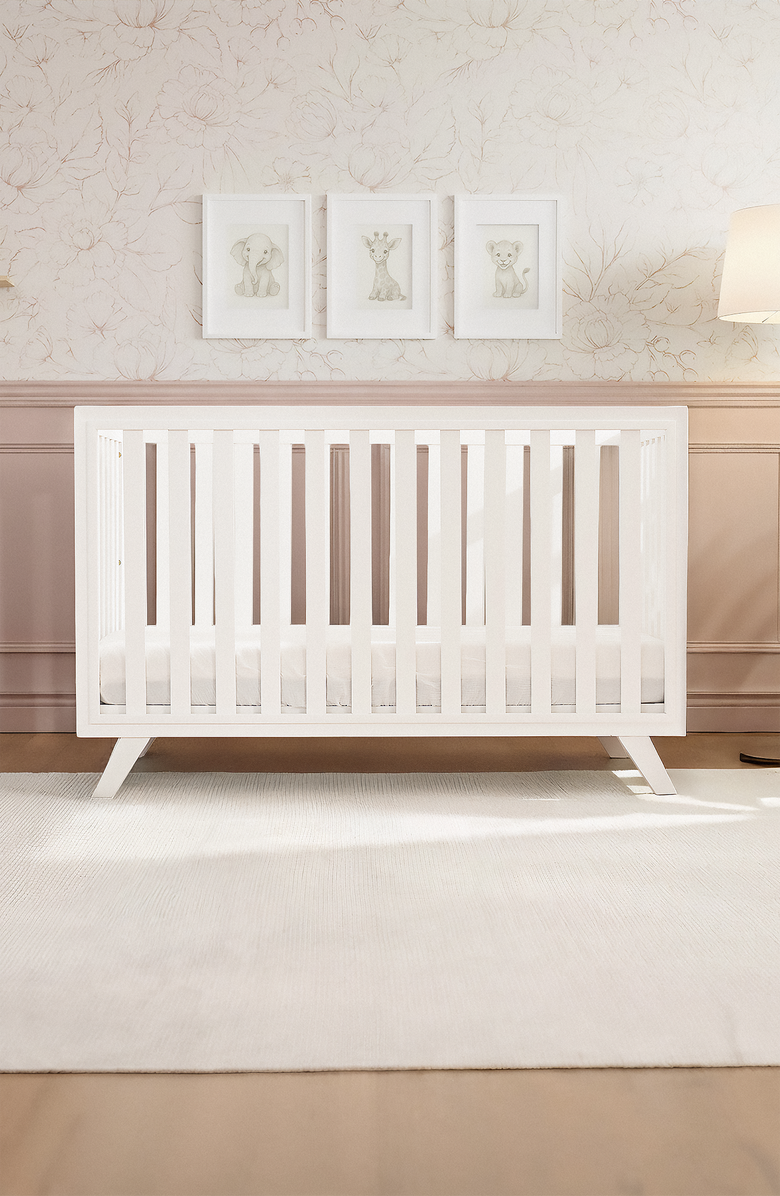 Comfy Cubs Baby Crib, Alternate, color, White