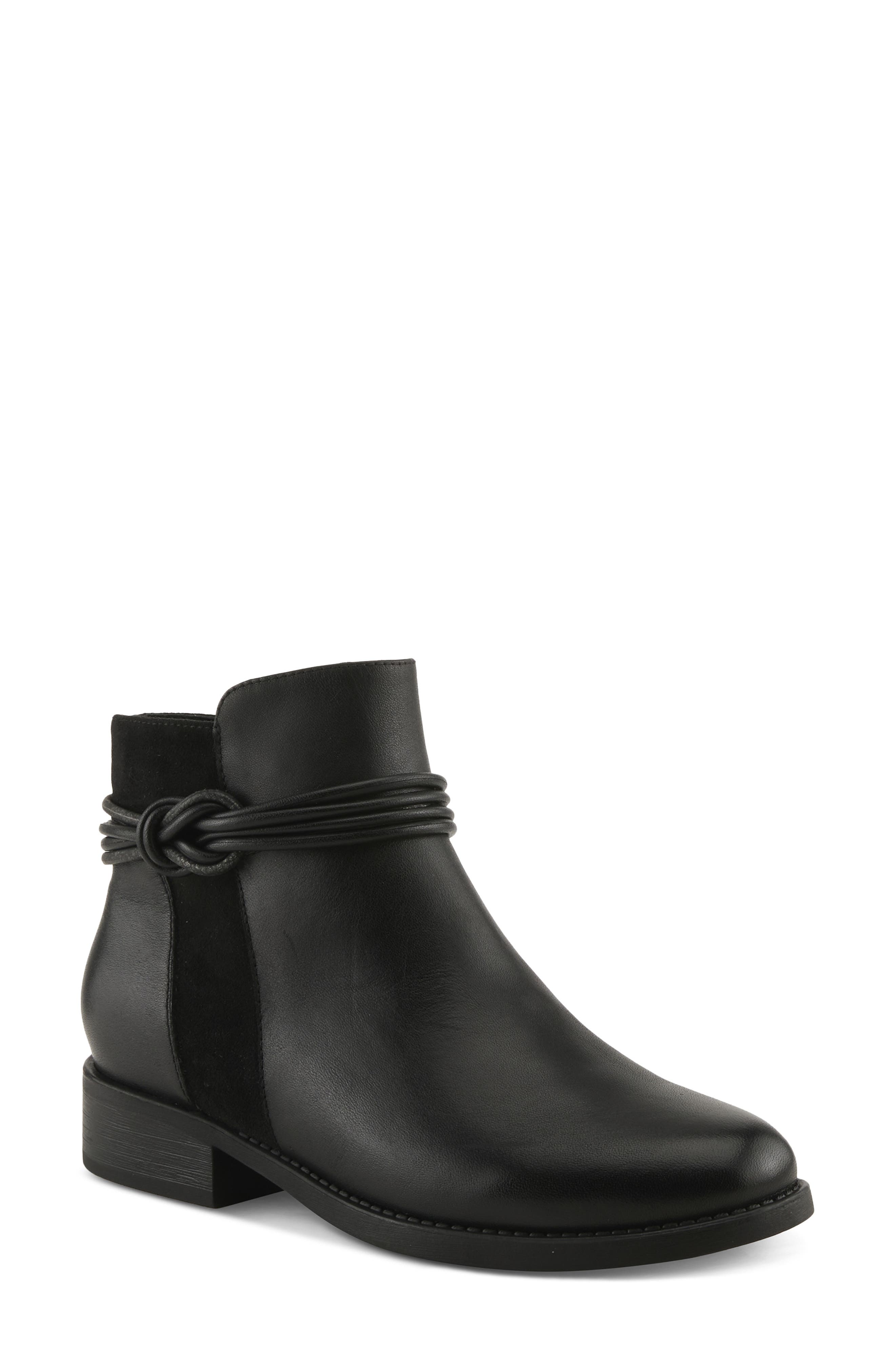 Spring Step Ornela Bootie, Main, color, Black