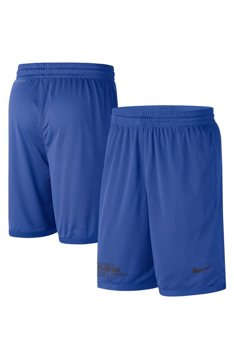 Nike Men's Nike Royal Florida Gators Performance Mesh Shorts, Main, color, Royal