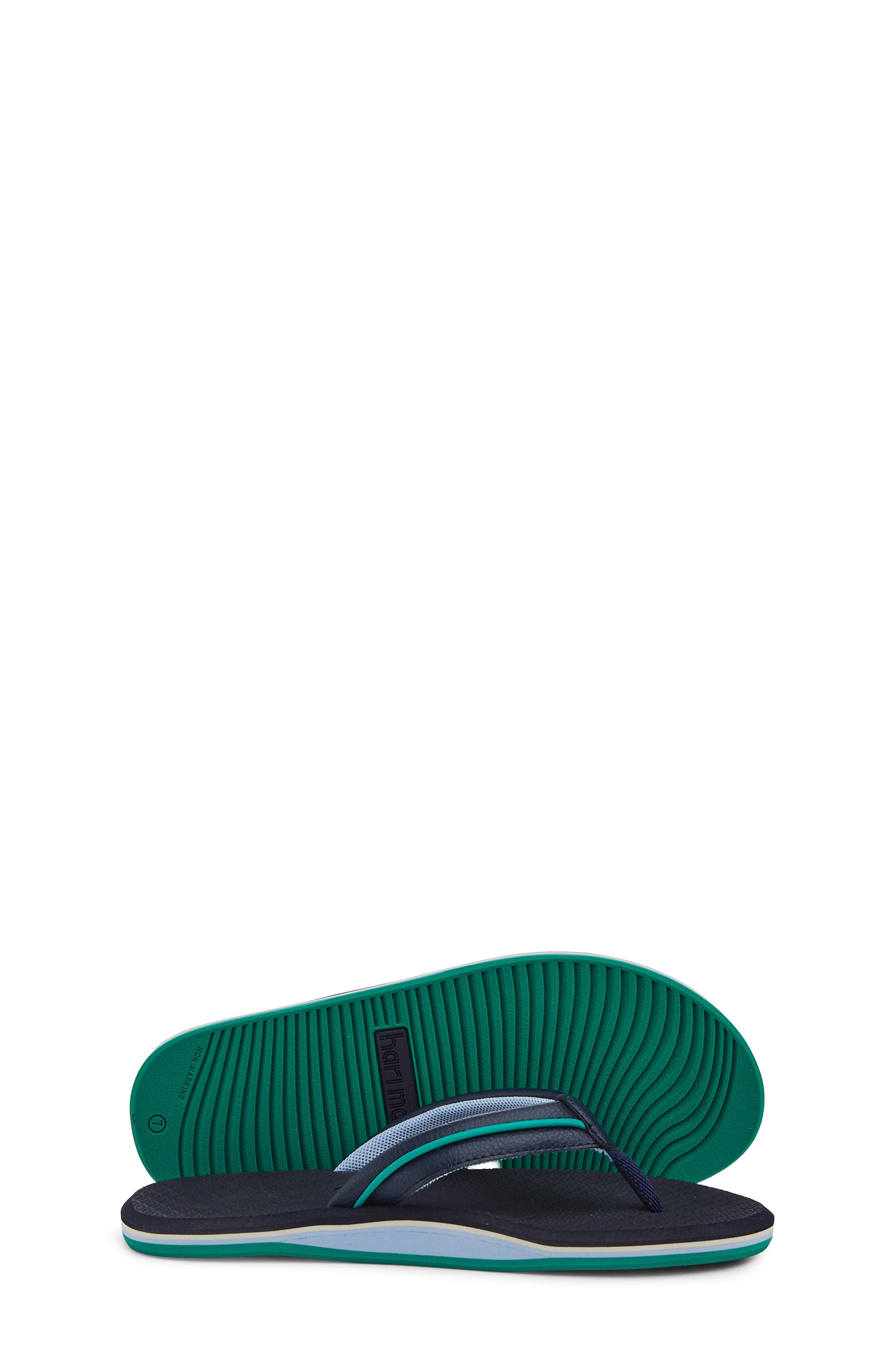 hari mari Cape Waterproof Flip Flop, Alternate, color, Navy