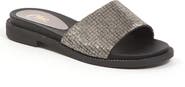 LADY COUTURE Rhinestone Slide Sandal