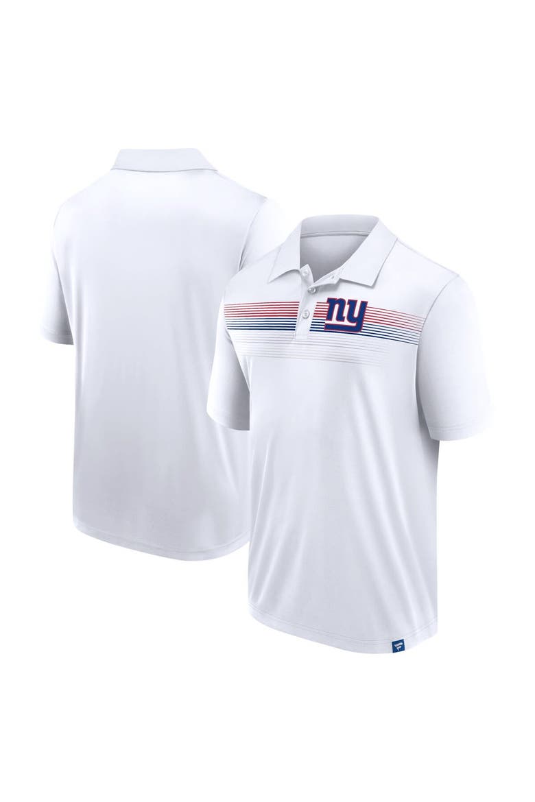 Men's Fanatics Branded White New York Giants Victory For Us Interlock Polo, Main, color, White