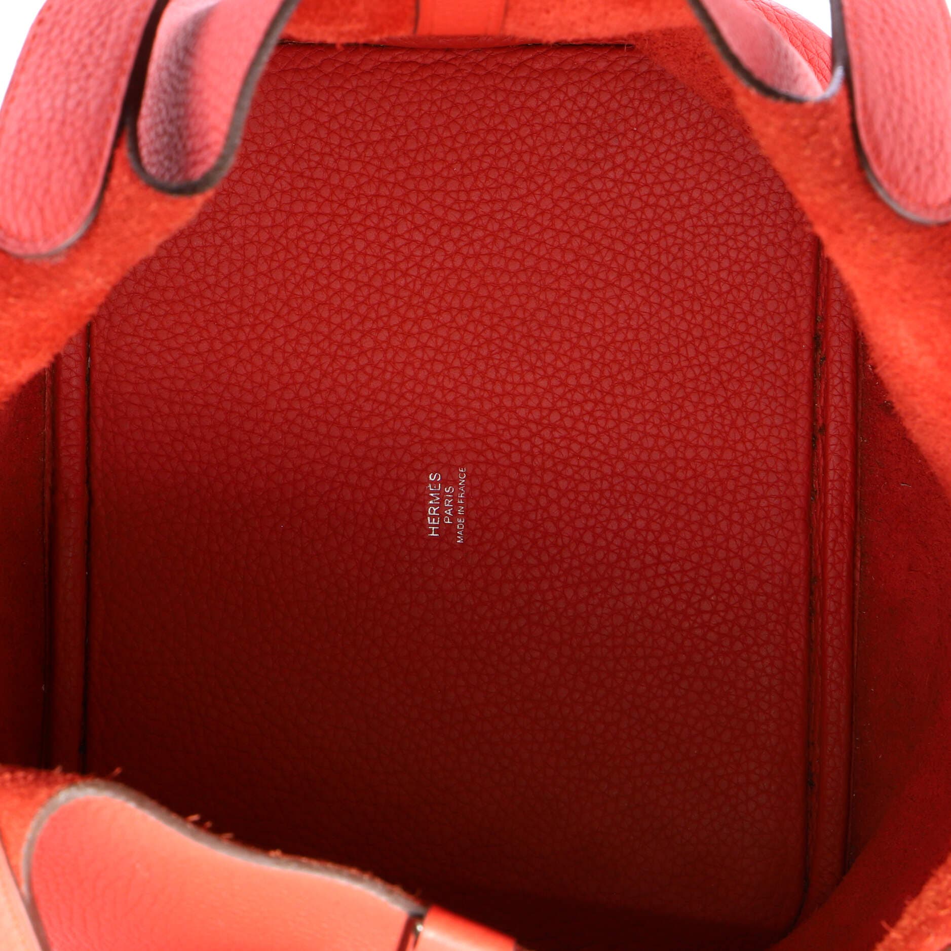 Picotin Lock Bag Clemence MM, Alternate, color, Red