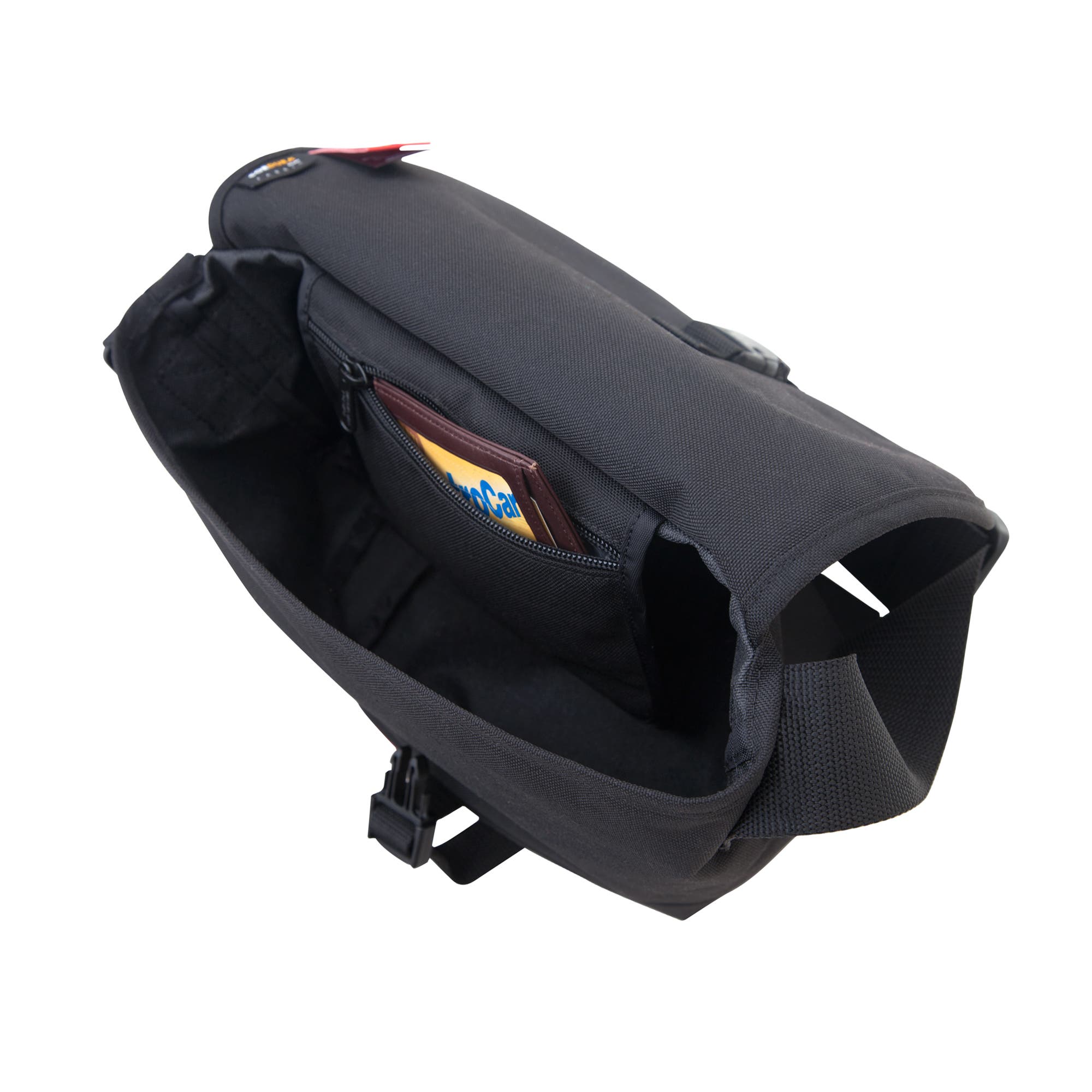 Manhattan Portage Straphanger Crossbody, Alternate, color, Black