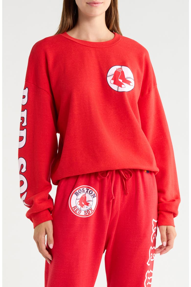 Boston Red Sox Graphic Sweatshirt, Main, color, RED