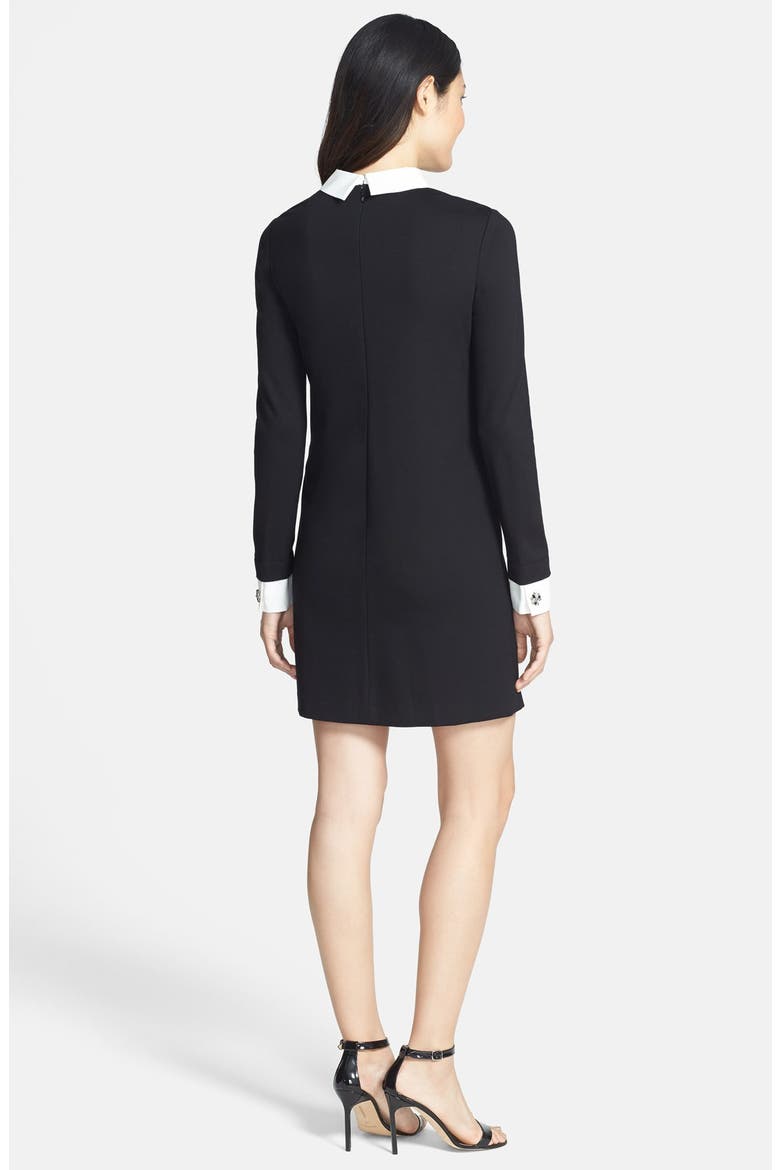 Ponte Shirtdress, Alternate, color, RICH BLACK
