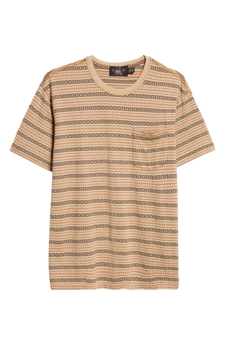Double RL Southwestern Stripe Pocket T-Shirt, Alternate, color, 