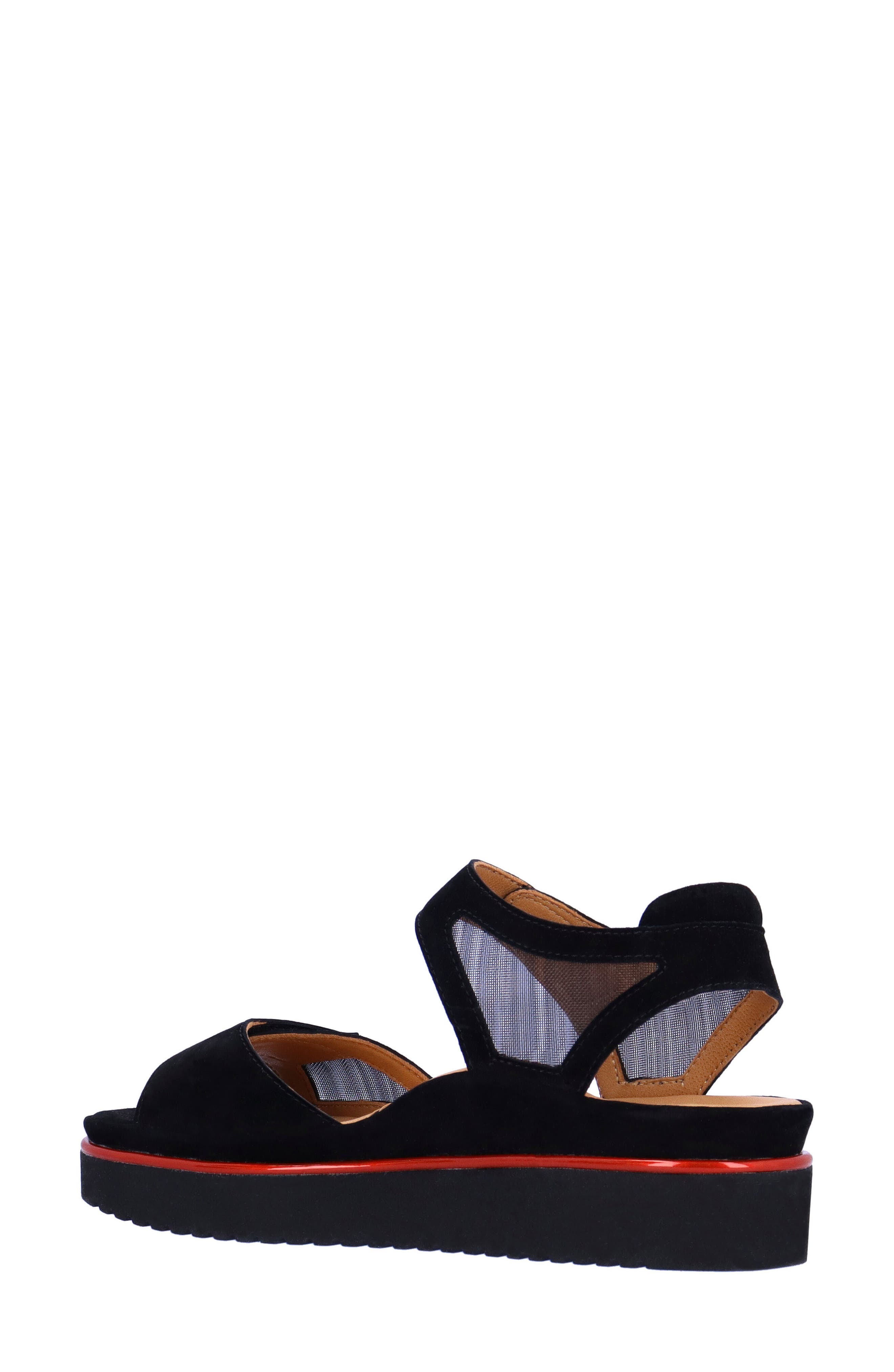 L'Amour des Pieds Arna Sandal, Alternate, color, Black