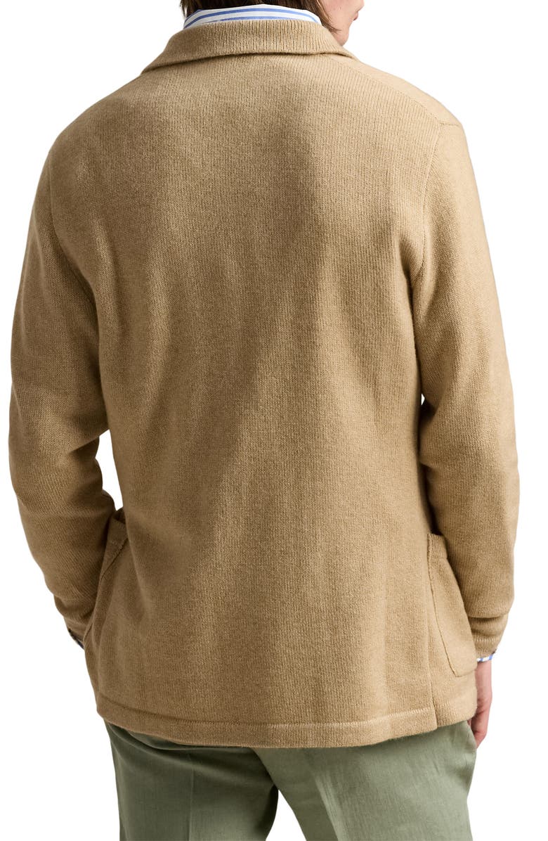 Polo Ralph Lauren Cashmere Cardigan, Alternate, color, Dune Melange