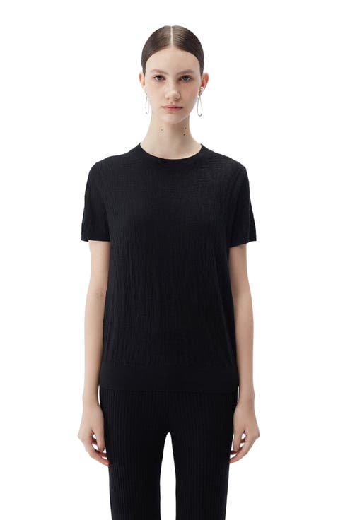 Naoko N GOBI MONGOLIAN CASHMERE Women's GOBI Mongolian Cashmere Tops Sale | Nordstrom