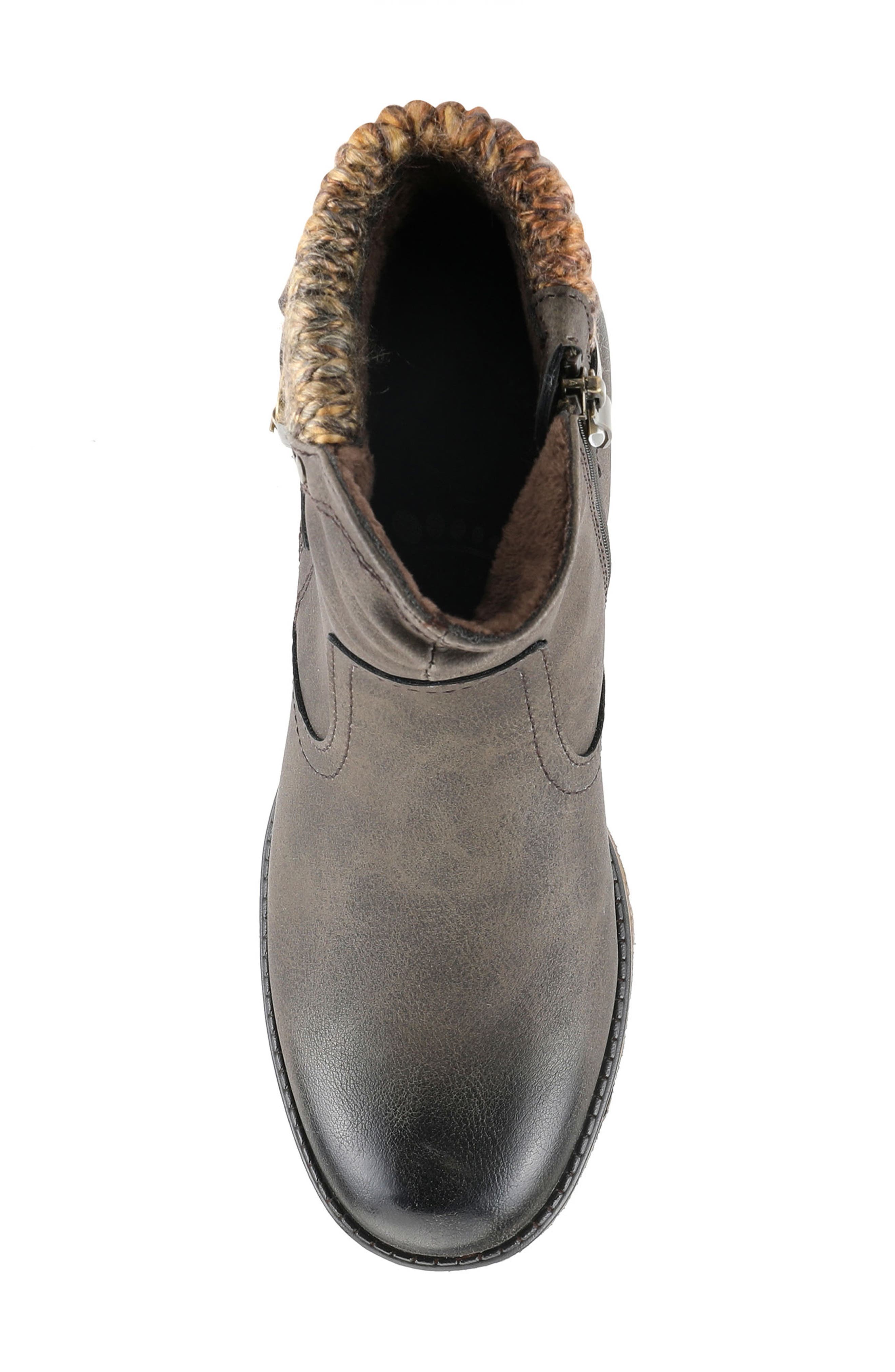 Spring Step Rene Water Resistant Bootie, Alternate, color, Olive Green